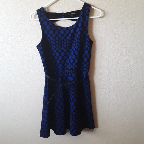 As U Wish polka dot party dress, size small - Picture 1 of 6